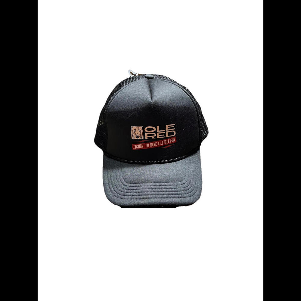 OLE RED Hat | Itchin' to Have a Little Fun | Black Trucker Style